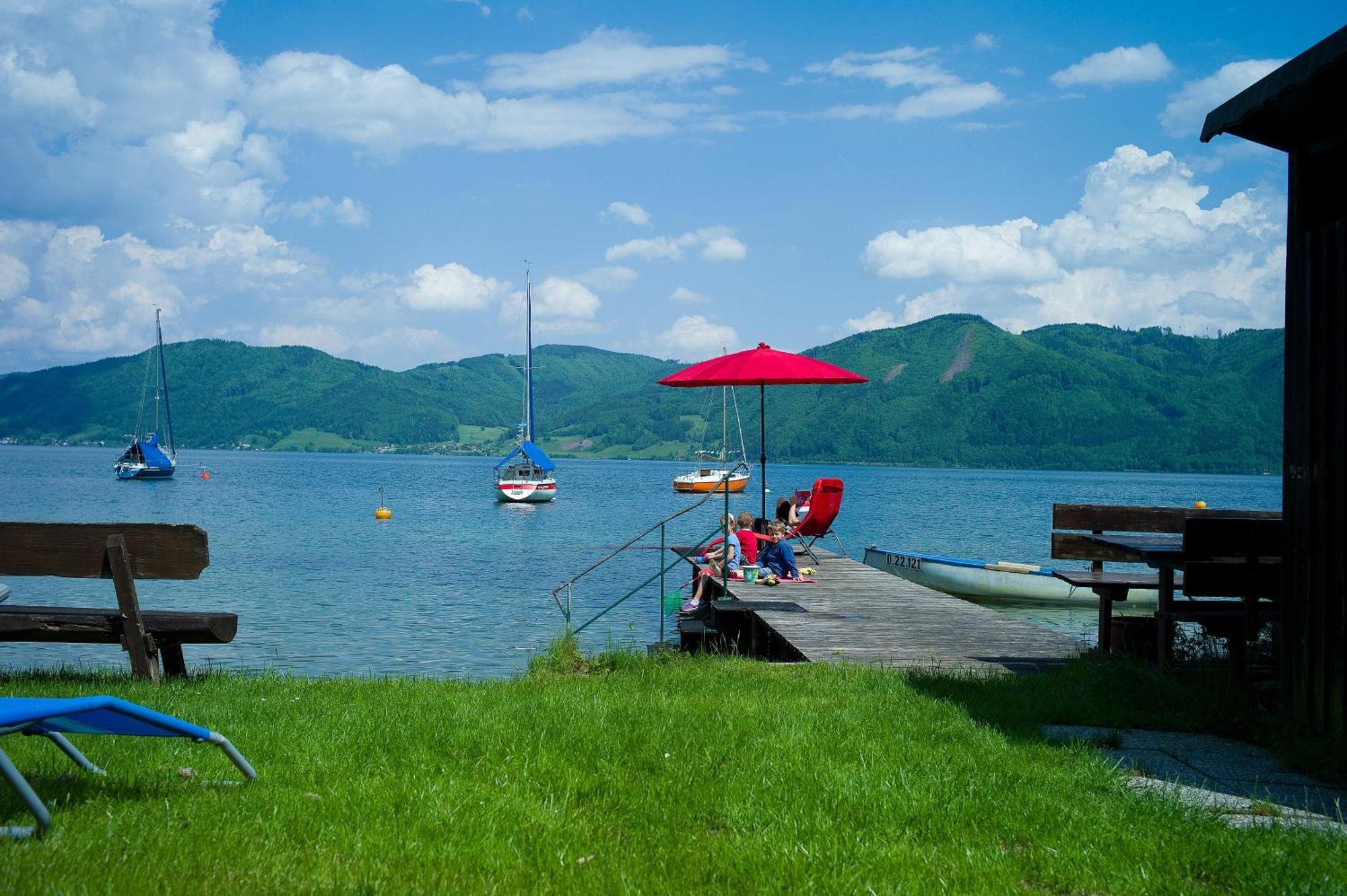 Hotel Schoenberger Nussdorf am Attersee Exteriér fotografie